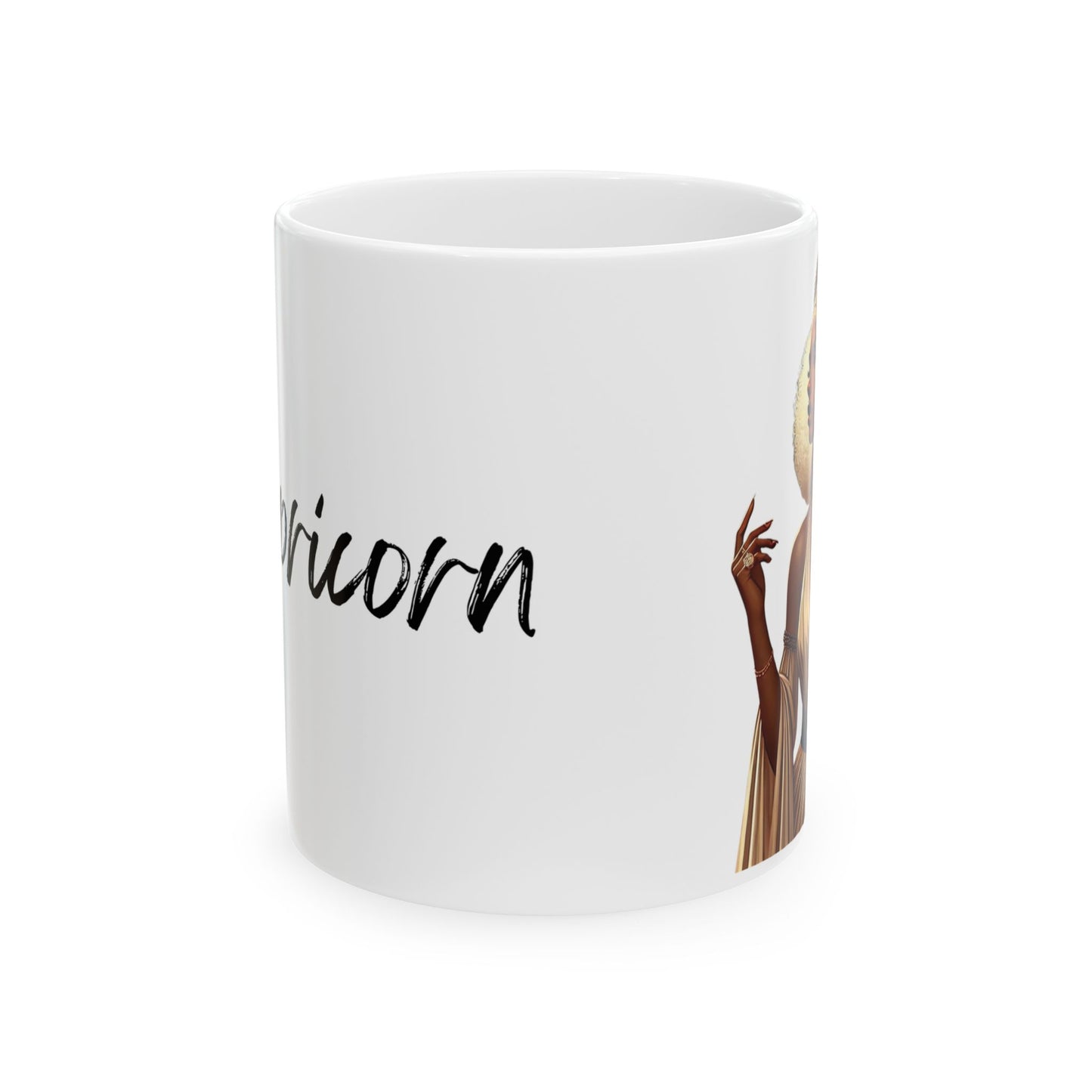 Mug - Capricorn Zodiac Sign Ceramic Mug (11oz, 15oz)