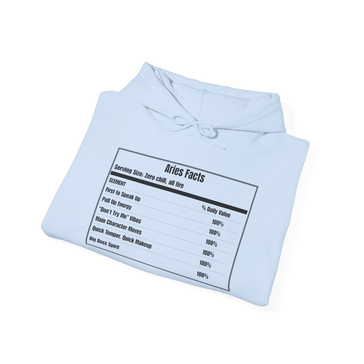 Zodiac Hoodie - Personality Value (Aries)