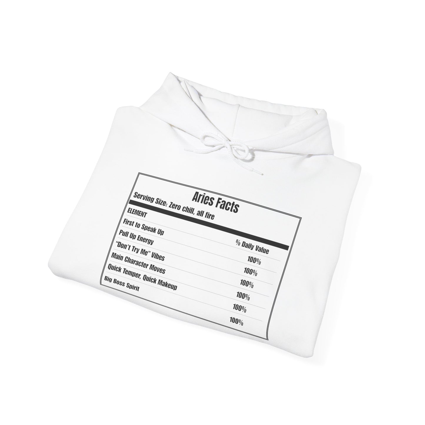 Zodiac Hoodie - Personality Value (Aries)
