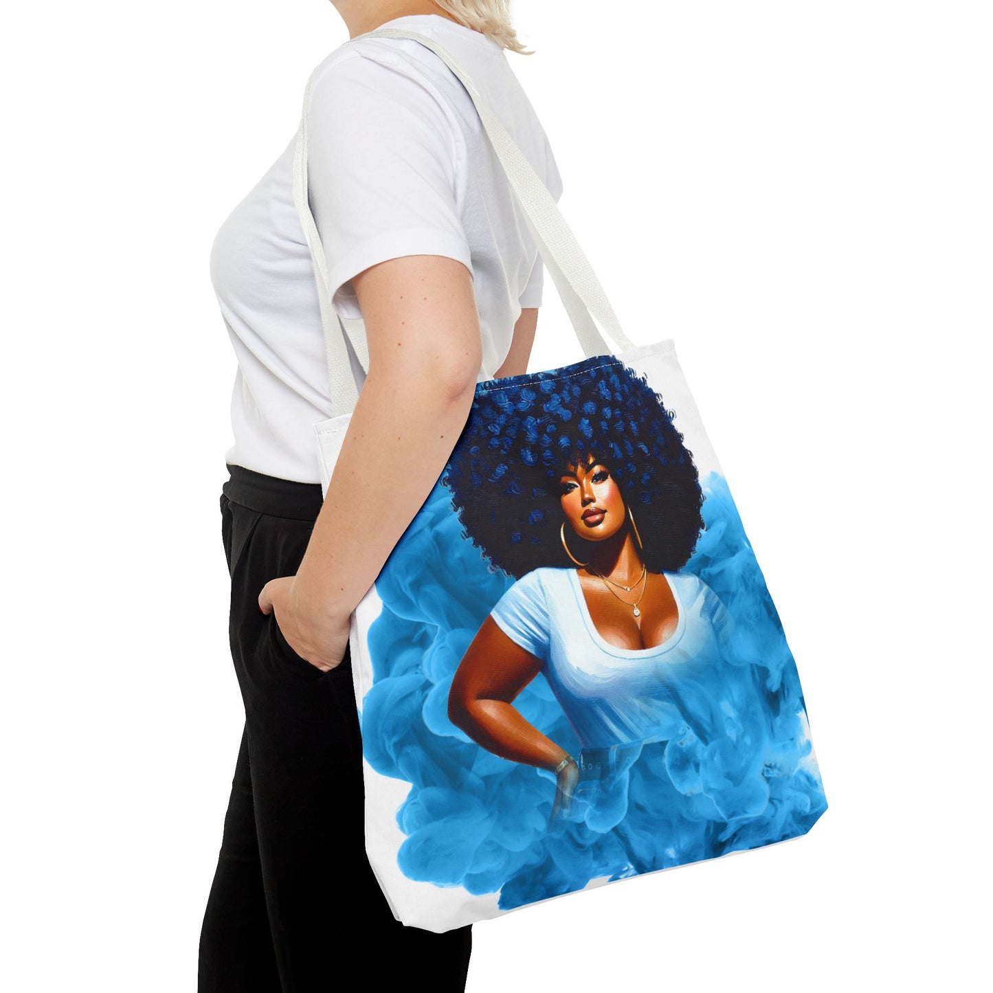 Afro Smoke Tote Bag