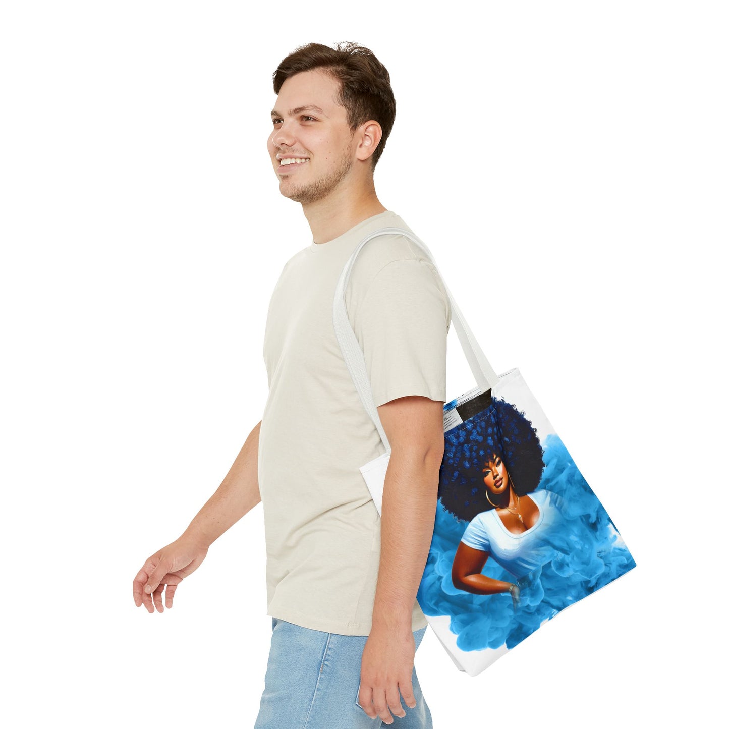 Afro Smoke Tote Bag