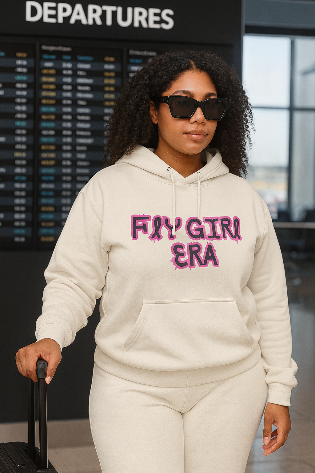 Fly Girl Era Hoodie – Bold Streetwear for Travel & Everyday Vibes