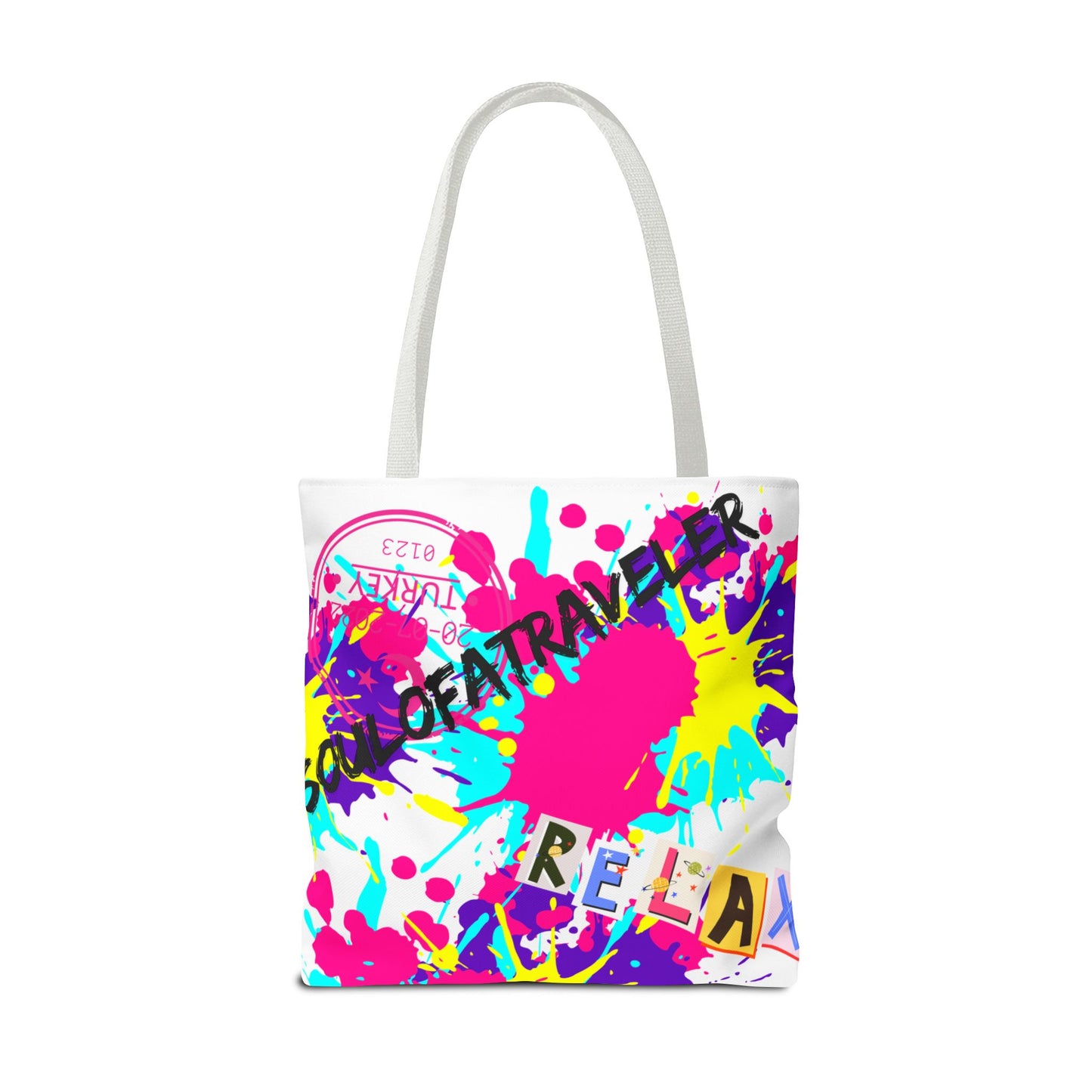 Colorful Travel Tote Bag - Perfect for Adventurers & Everyday Use
