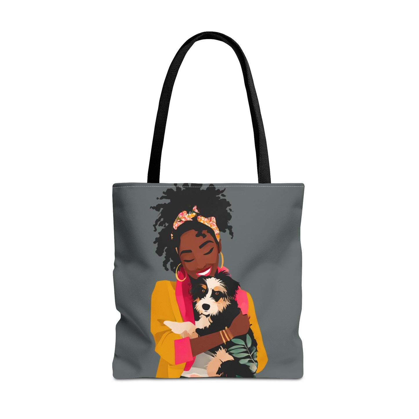 Chic Pet Lover Tote Bag, Perfect for Dog Owners, Gifts for Animal Lovers, Stylish Shopping Bag, Eco-Friendly Tote