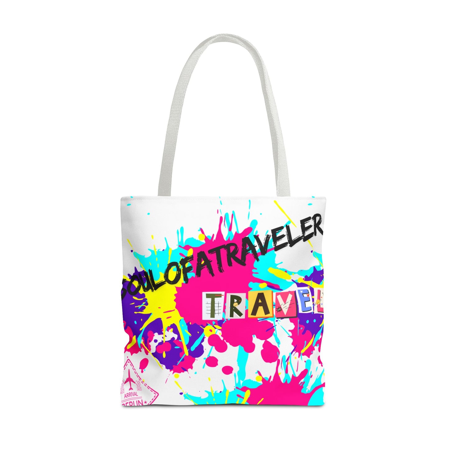 Colorful Travel Tote Bag - Perfect for Adventurers & Everyday Use