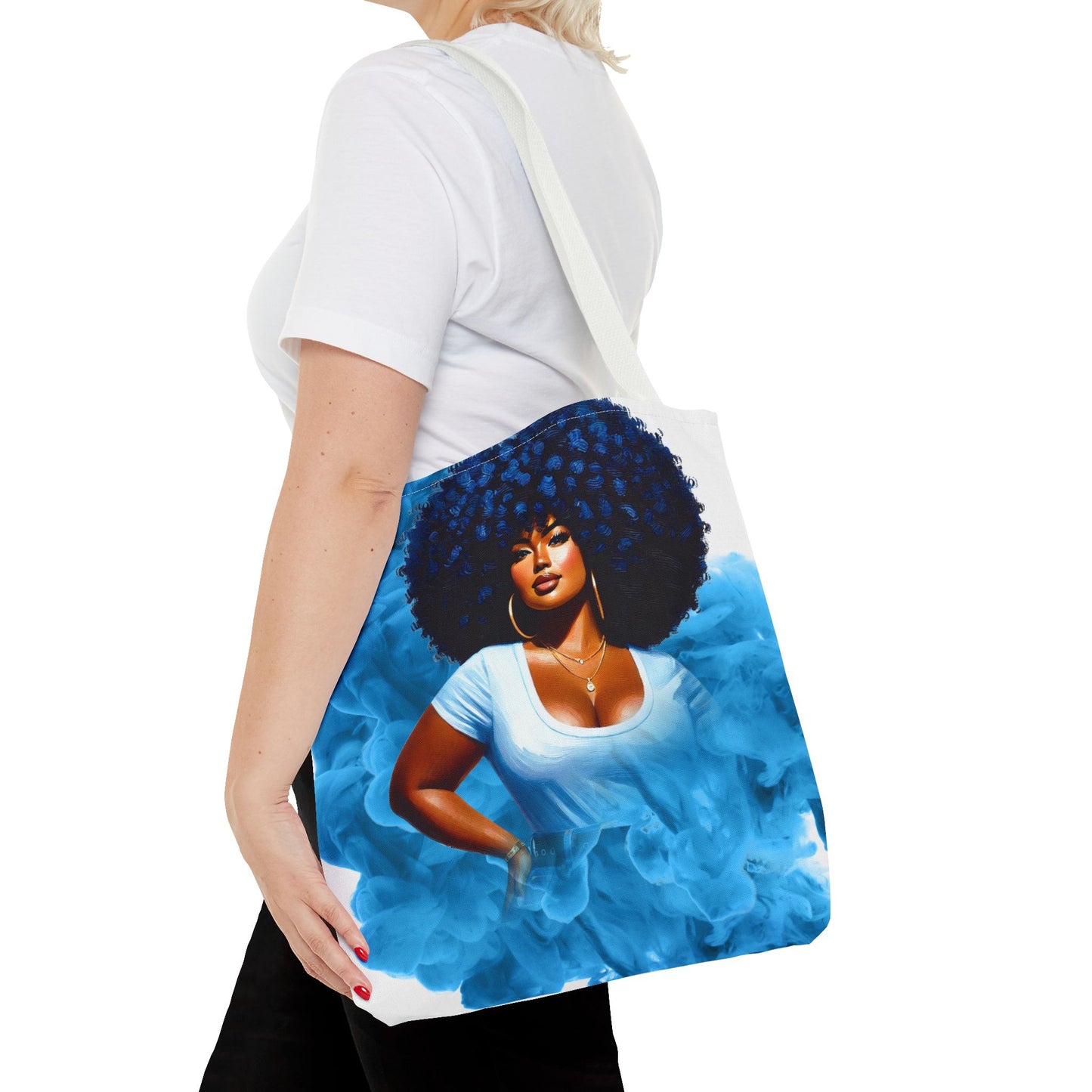 Afro Smoke Tote Bag