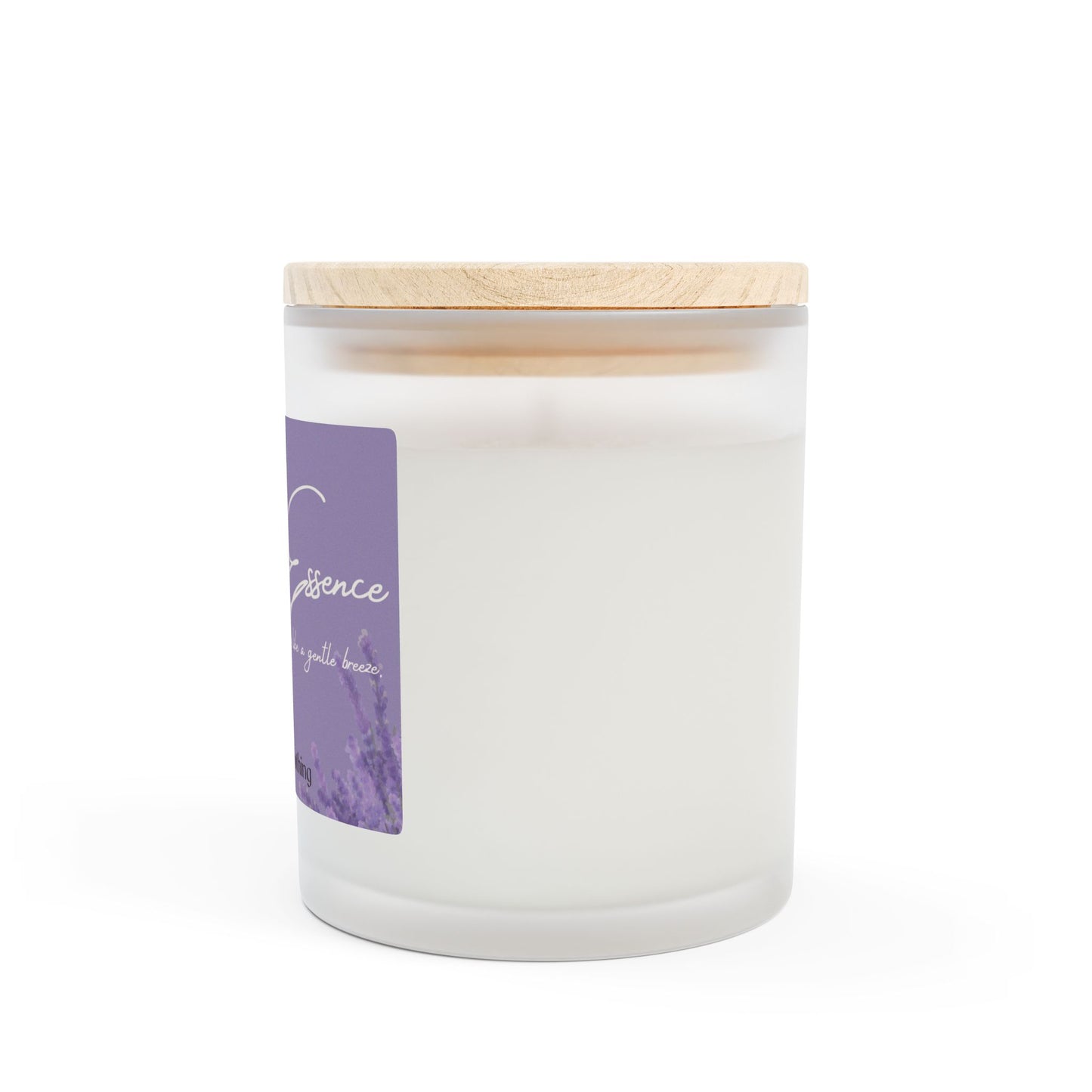 Candle - Tranquil Essence Frosted Glass Candle, 11oz Calm and Soothing
