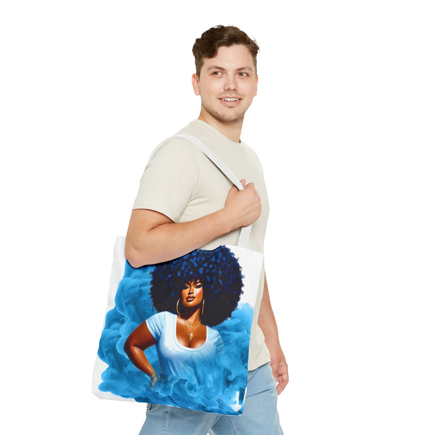 Afro Smoke Tote Bag
