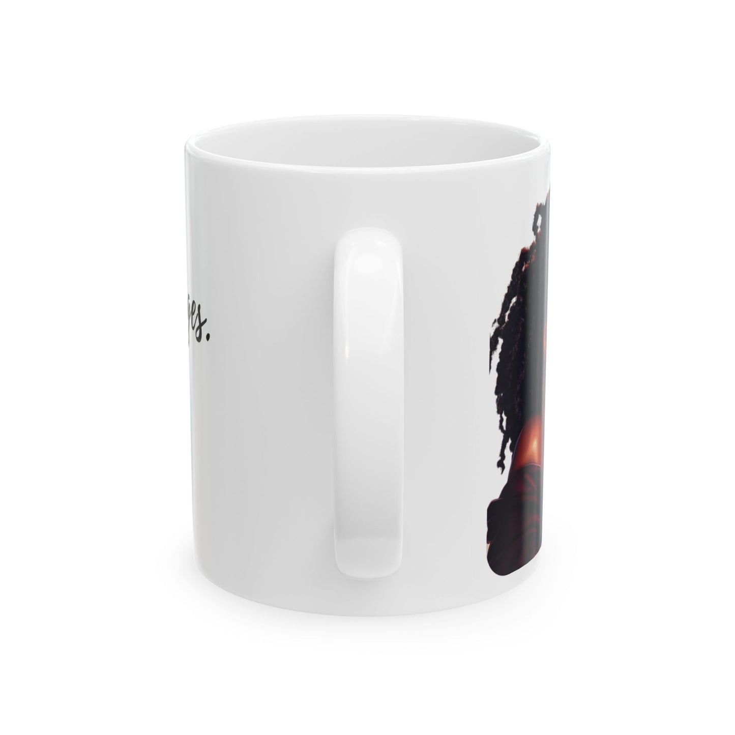 Mug - Sip Coffee Flip Pages Slay All Day 11oz/15oz Ceramic Mug