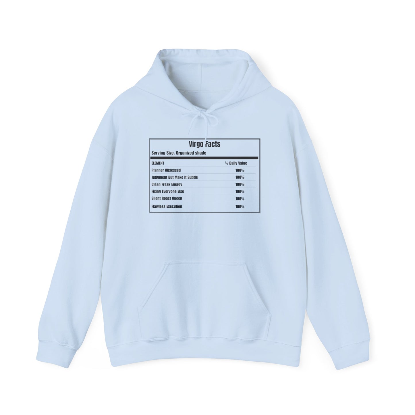 Zodiac Hoodie - Personality Value (Virgo)
