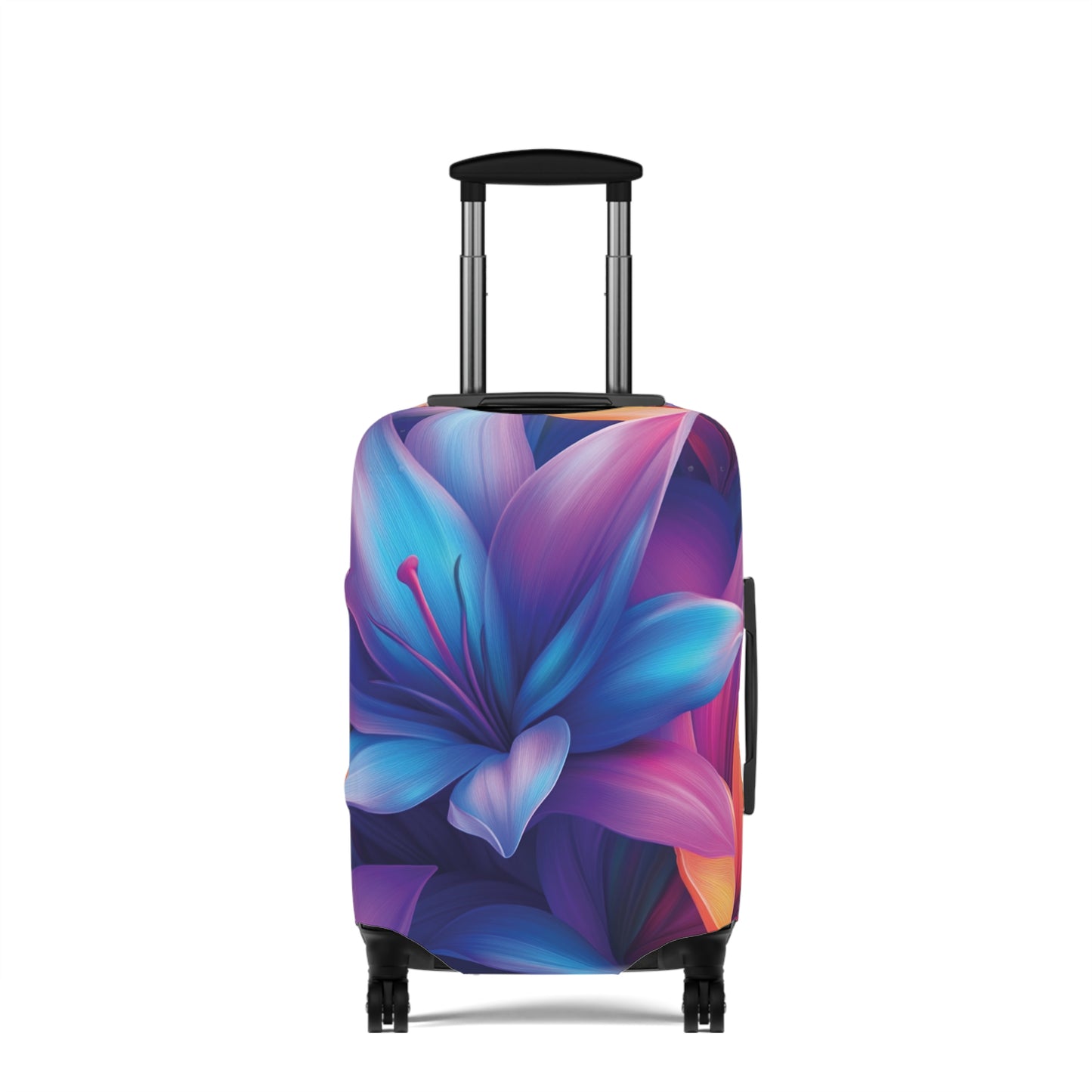 Radiant Bloom Luggage Cover