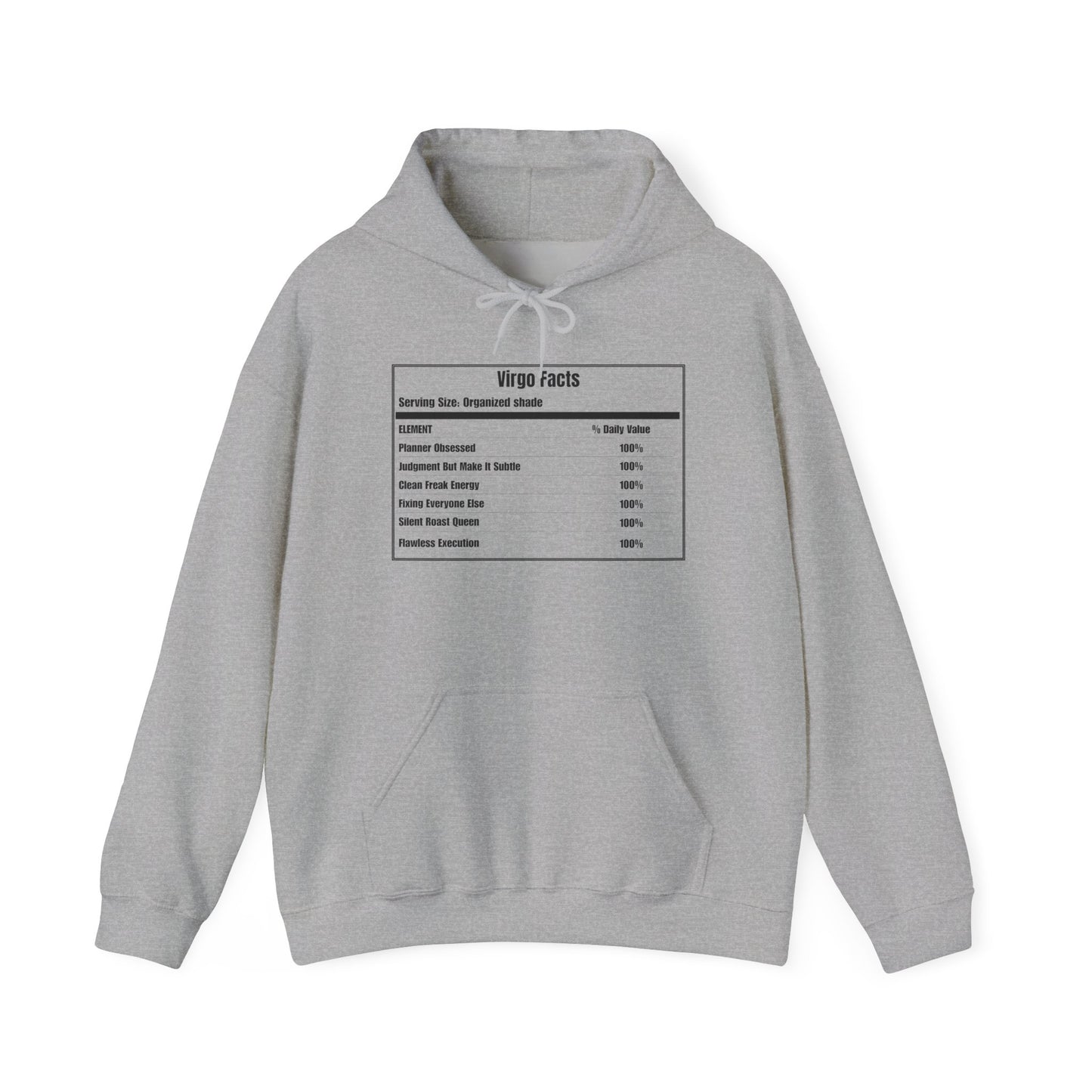 Zodiac Hoodie - Personality Value (Virgo)
