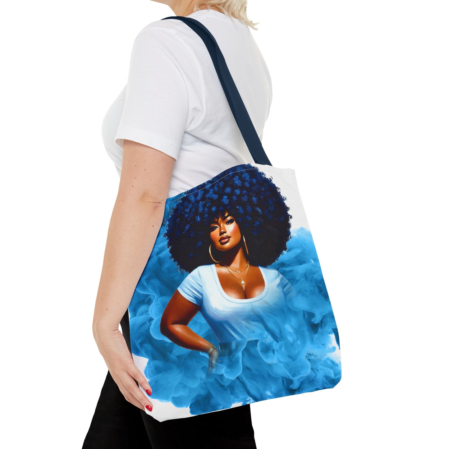 Afro Smoke Tote Bag