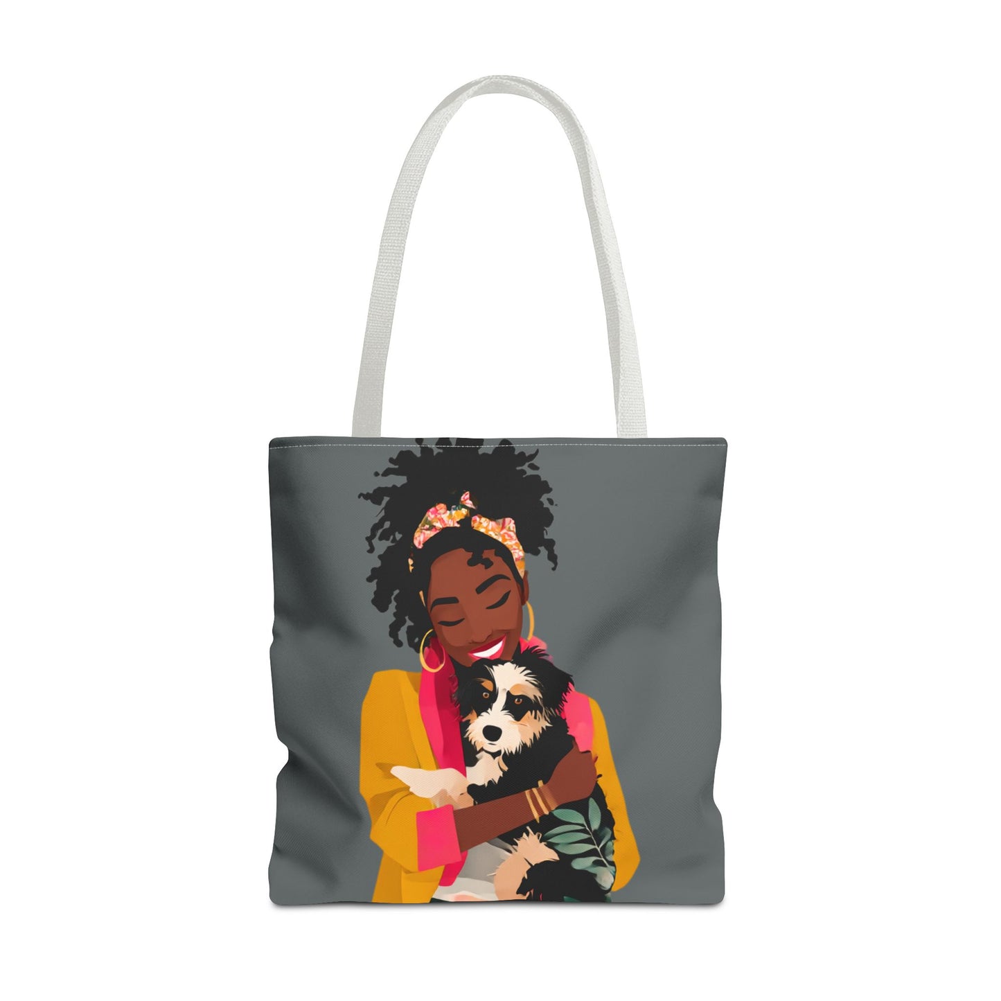 Chic Pet Lover Tote Bag, Perfect for Dog Owners, Gifts for Animal Lovers, Stylish Shopping Bag, Eco-Friendly Tote