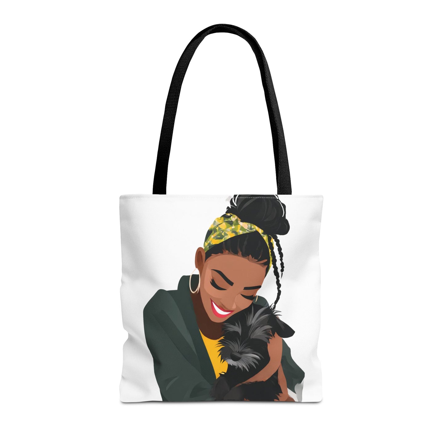 Chic Dog Lover Tote Bag, Pet Mom Gift, Stylish Shopping Bag, Animal Lover Accessory, Eco-Friendly Handbag, Dog Owner Tote