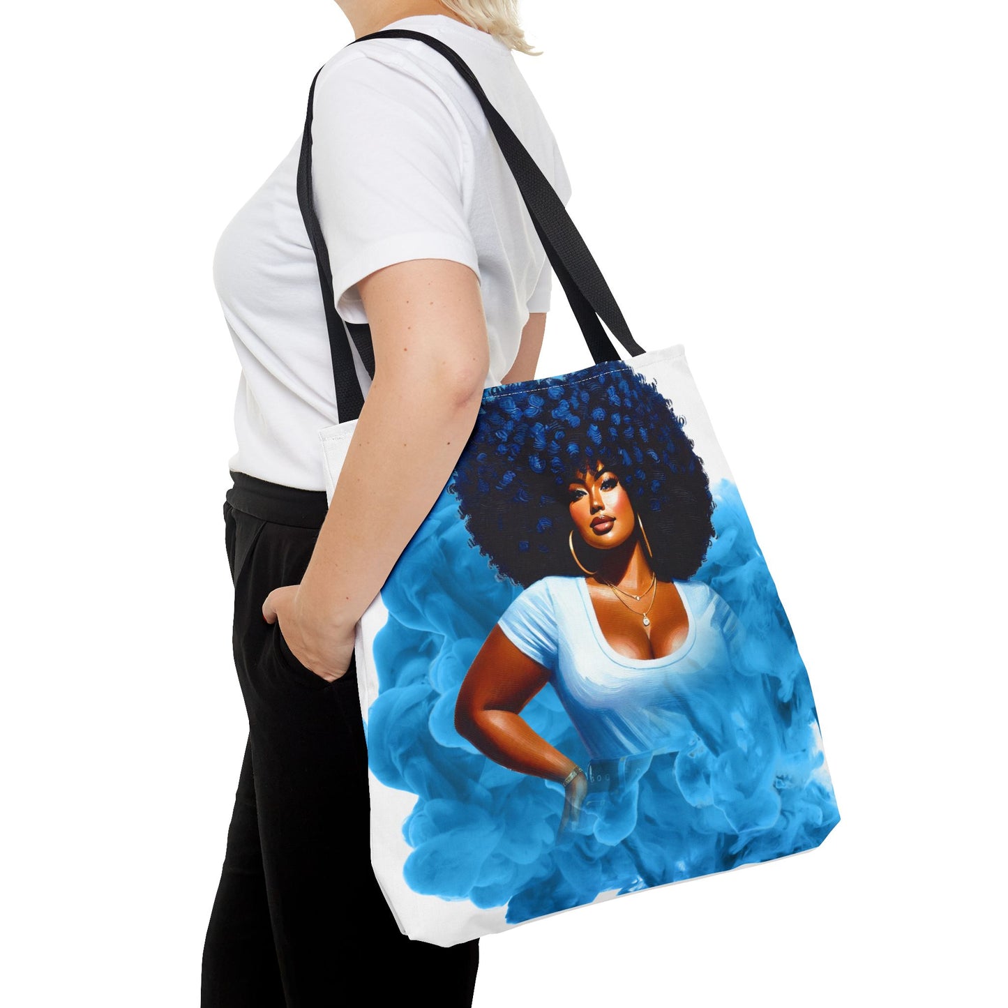 Afro Smoke Tote Bag
