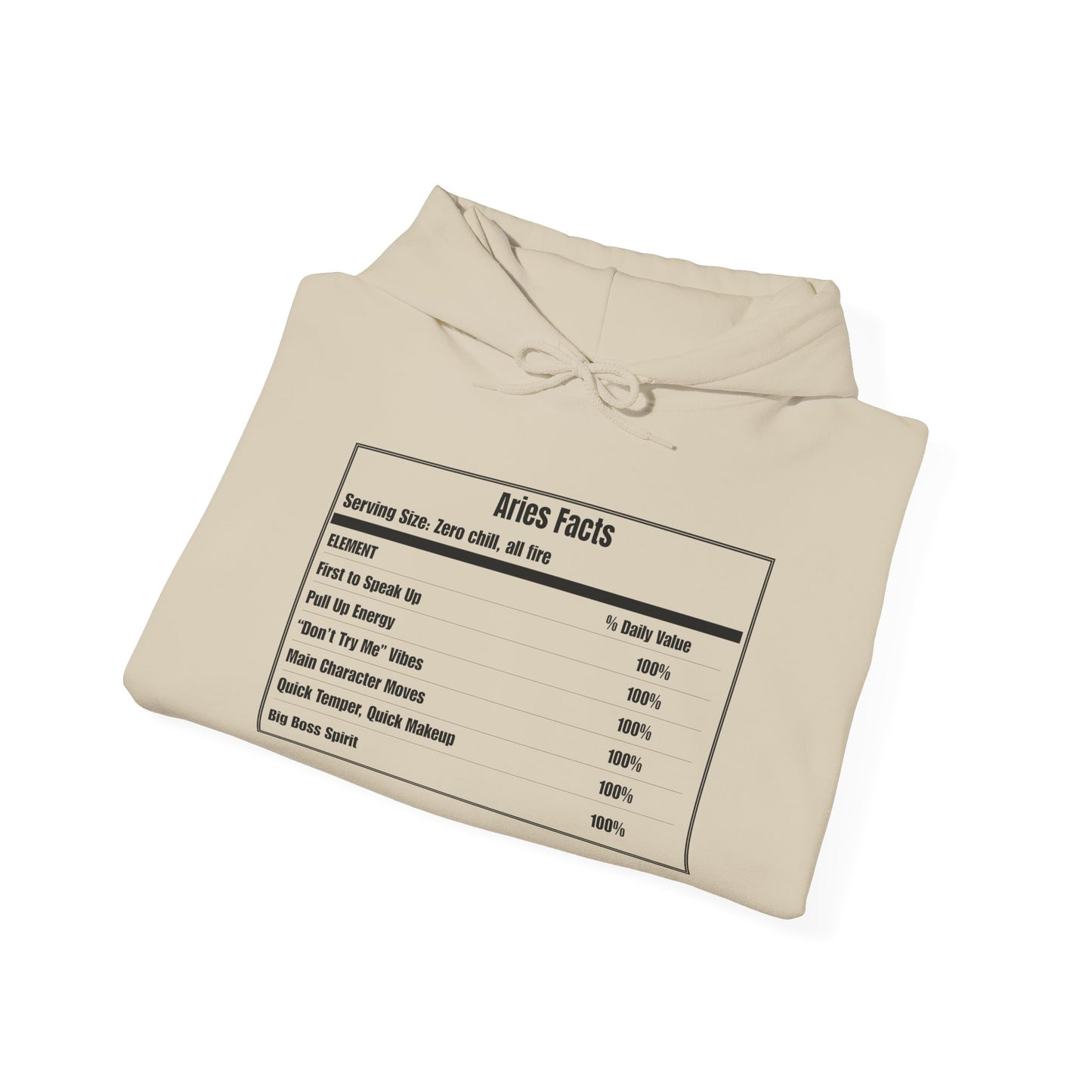 Zodiac Hoodie - Personality Value (Aries)