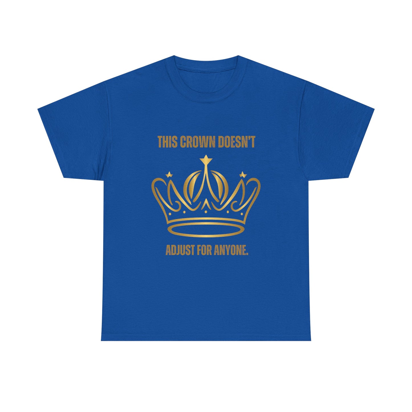 Cotton Tee - Crown Doesn't Adjust Design