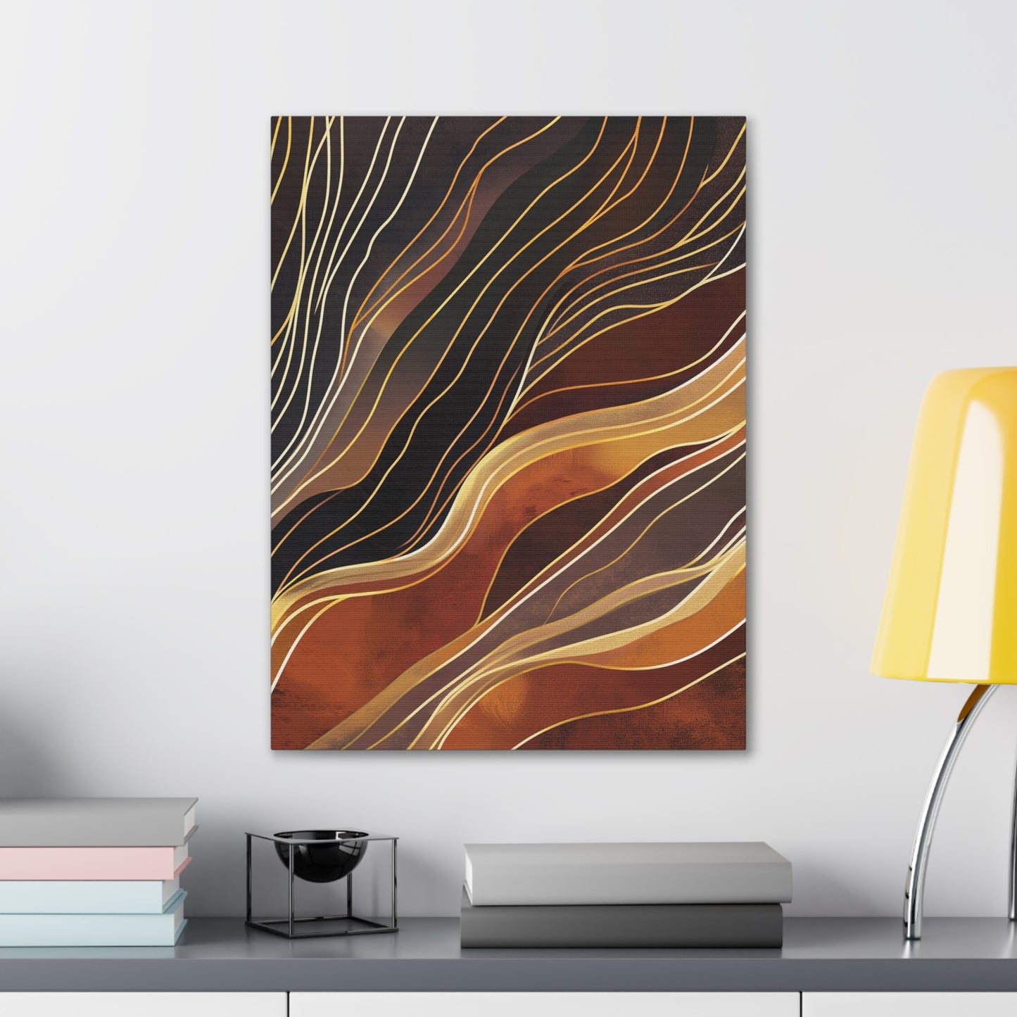 Modern Abstract Canvas Gallery Wraps - Chic Home Decor for Art Lovers