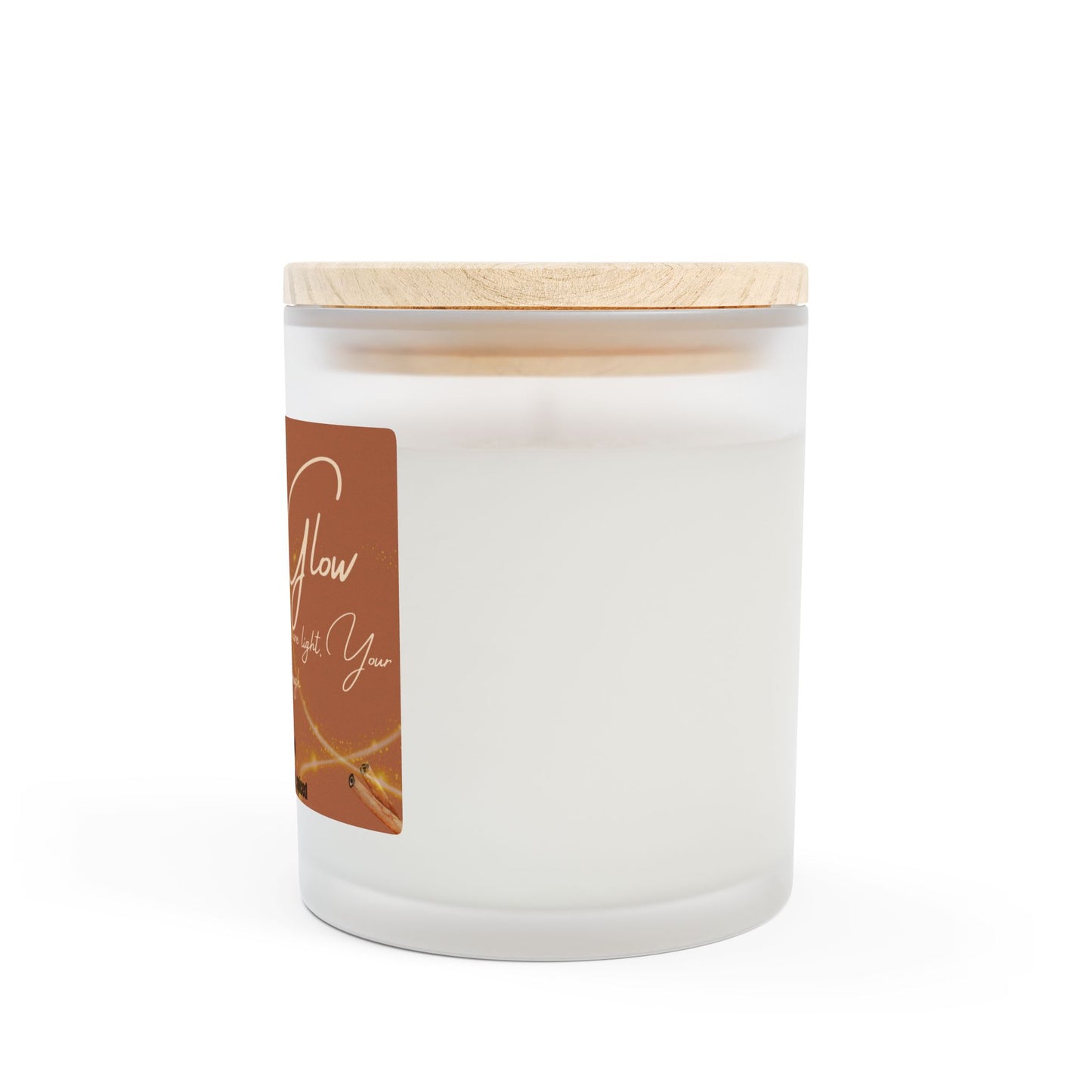 Candle, Cinnamon Chai (Cozy & Warm) - Inner Glow 11oz Frosted Glass