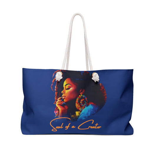 Soul of a Creator Weekender Bag - Stylish Travel Tote for Creative Souls