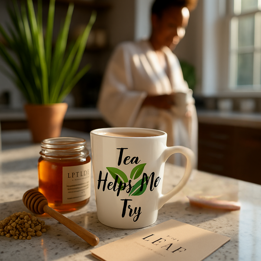 Inspirational Latte Mug - Motivational Gift for Tea Lovers, Ceramic Coffee Cup, Inspirational Quote, Home & Office Decor, Unique Tea Gifts