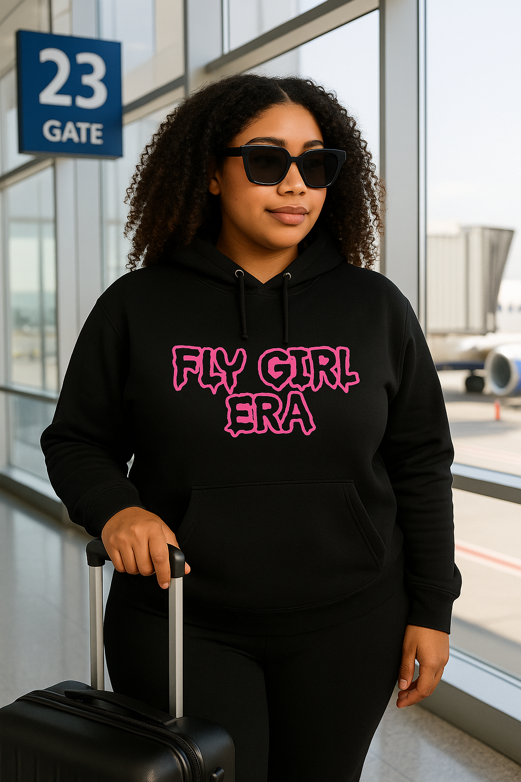 Fly Girl Era Hoodie – Bold Streetwear for Travel & Everyday Vibes