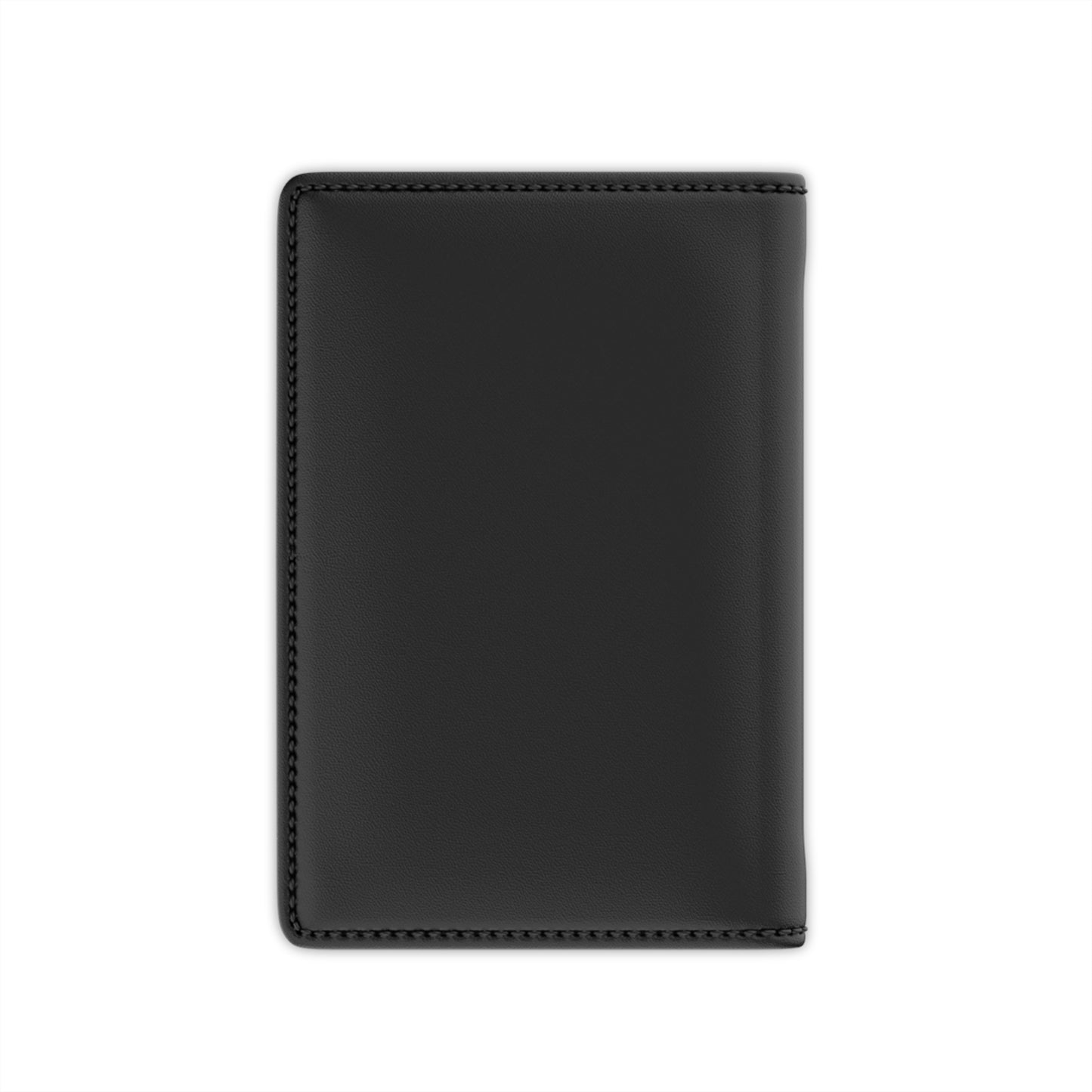 Passport Cover - Soul of a Traveler Chic Travel Accessory for Adventure Seekers in Black