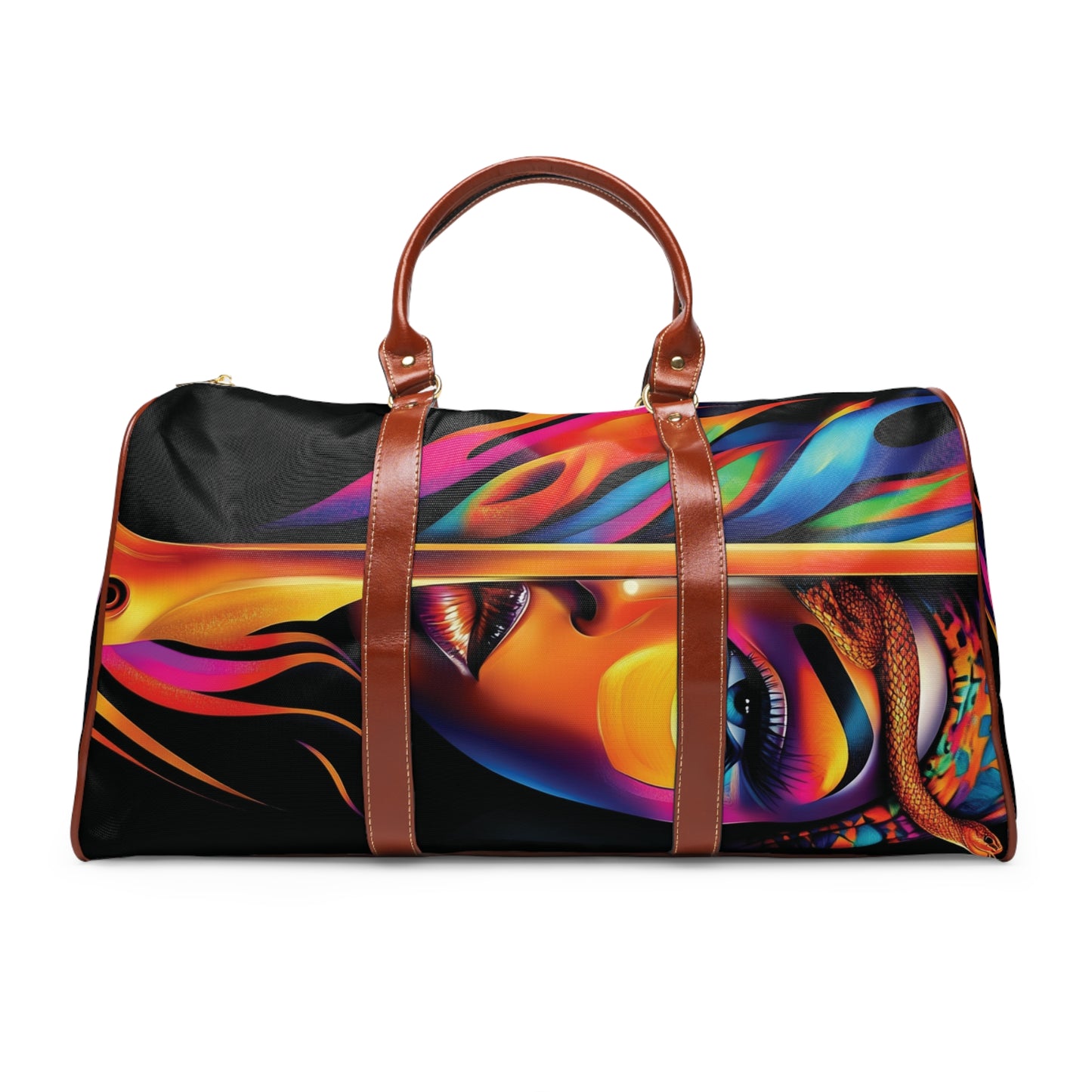 Vibrant Waterproof Travel Bag - Stylish & Functional Carryall for Adventurers