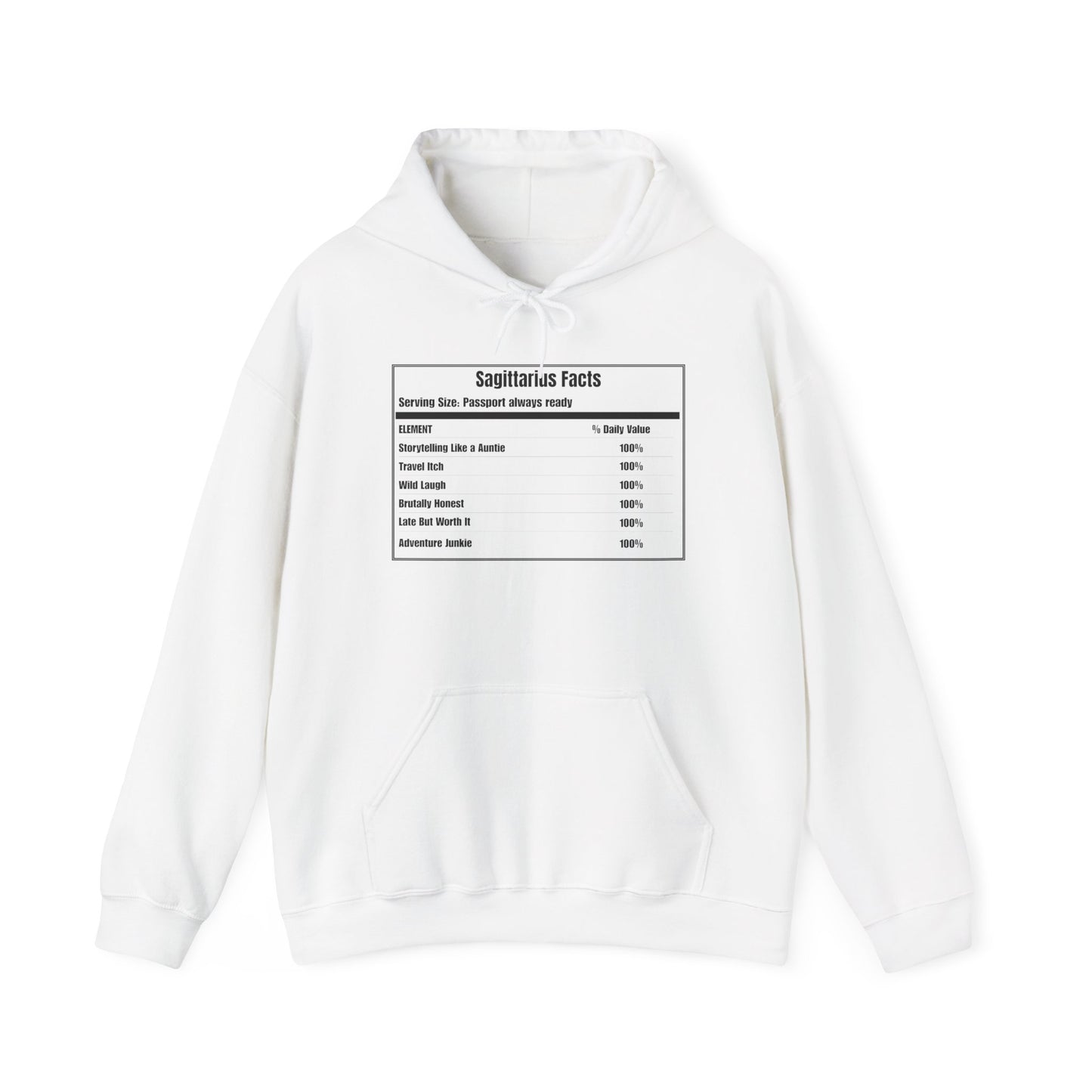 Zodiac Hoodie - Personality Value (Sagittarius)