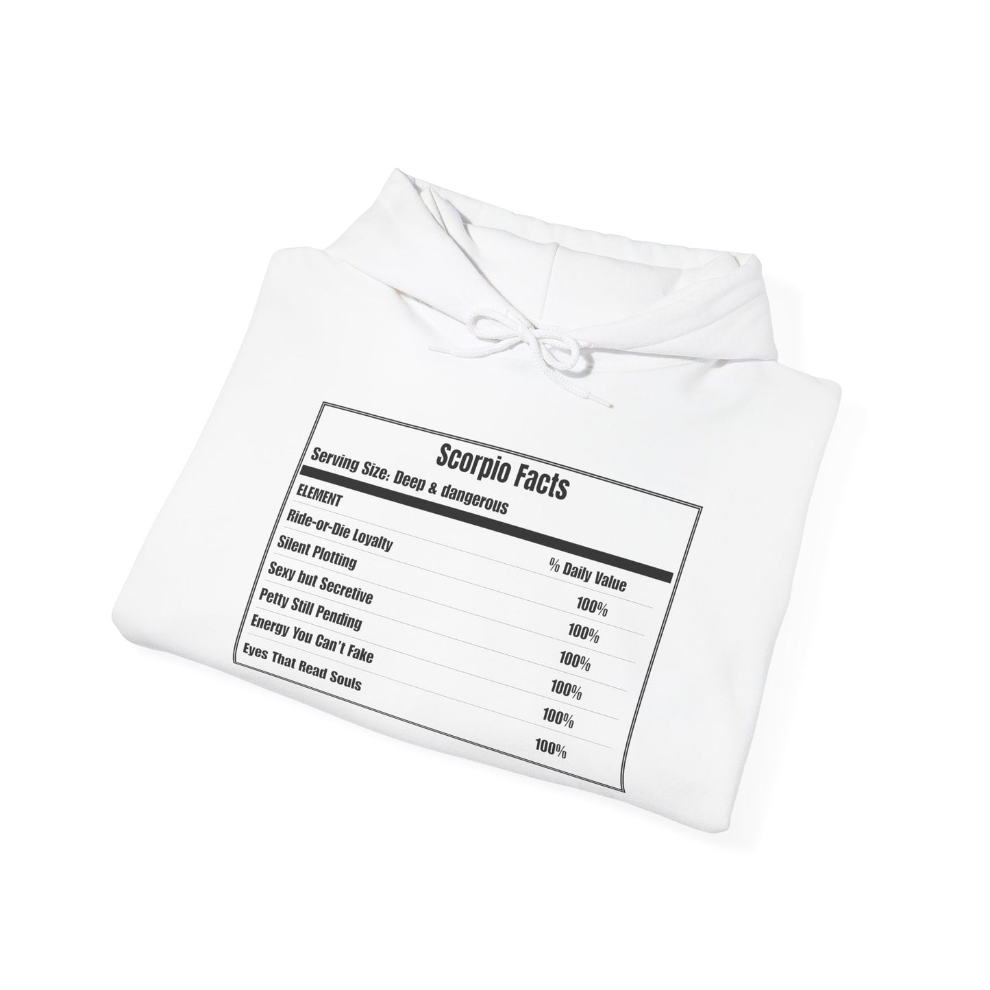 Zodiac Hoodie - Personality Value (Scorpio)