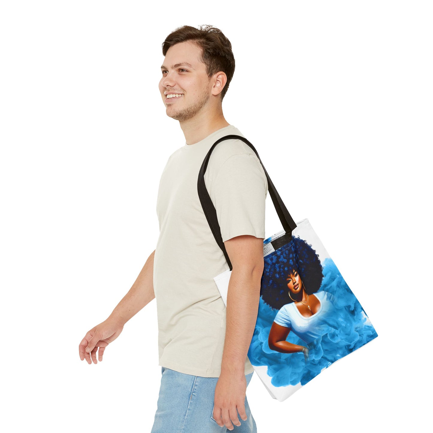 Afro Smoke Tote Bag